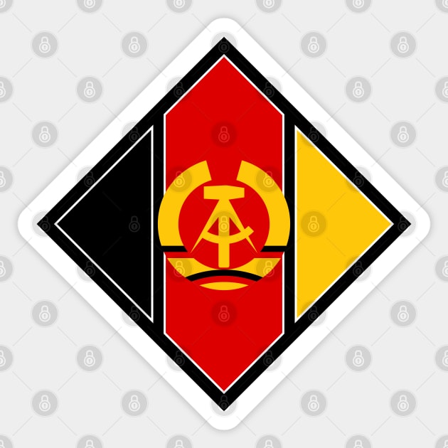 East Germany Air Force Roundel Sticker by Yesteeyear